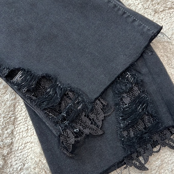 J Brand Selena Black Mid-Rise Bootcut Ankle Jeans in Hendrix Reign Womens sz 28 - Picture 7 of 8